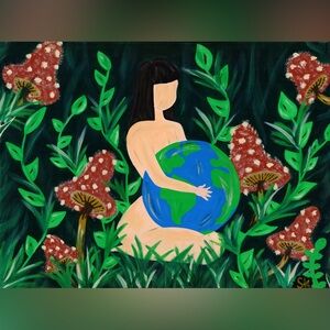 11X14 Mother Earth Art Print